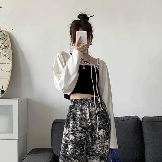 Áo Khoác cardigan Chống Nắng Cột Dây Chất Liệu Lụa Mỏng Phong Cách Hàn Quốc Cho Nữ