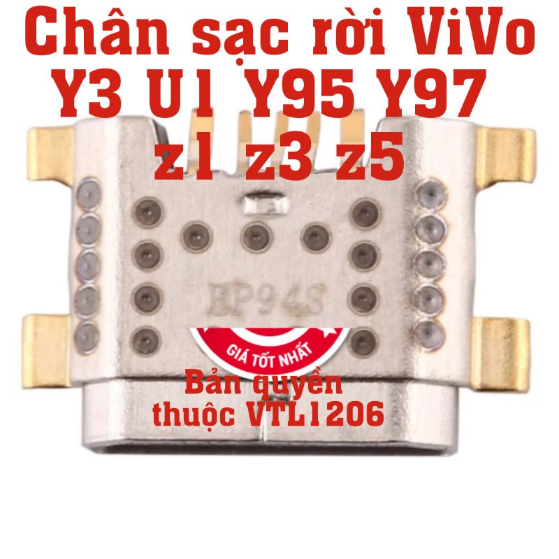 Chân sạc rời ViVo Y3 U1 Y95 Y97 Y67 Z1 Z3
