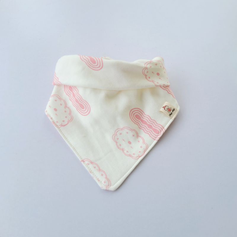 [Set 2c]Khăn Yếm tam giác chất cotton Hàn  cho bé trai.bé gái