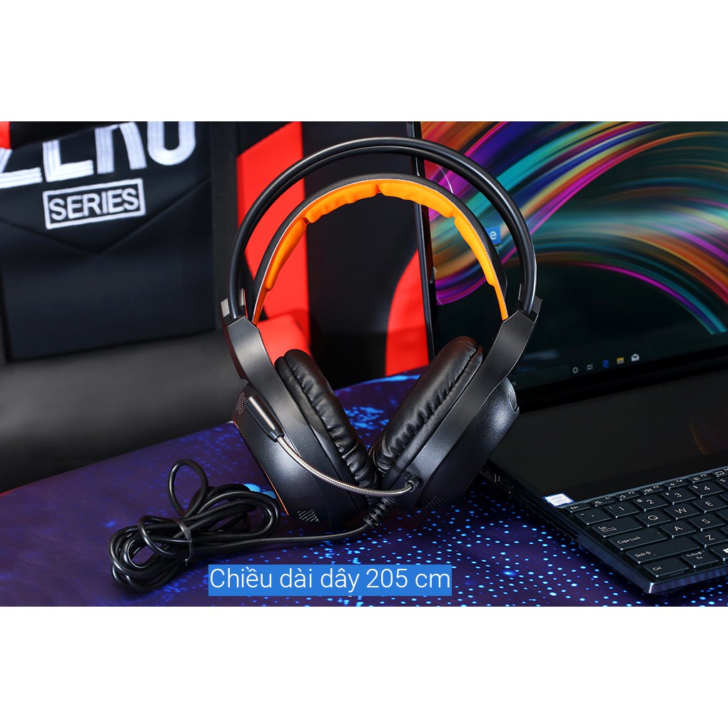 Tai nghe chụp tai Gaming MozardX DS902 7.1 Đen ( Like New )