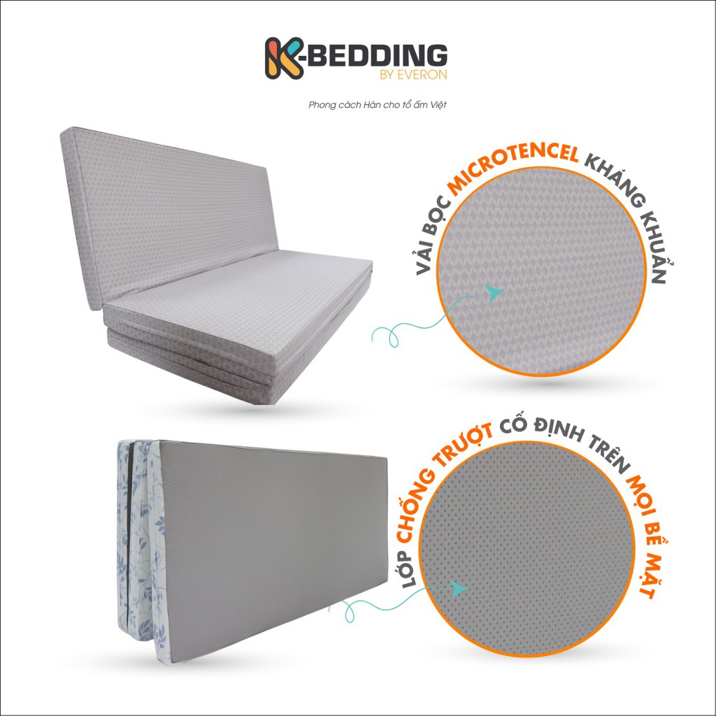 Nệm Gấp PE (Bông Ép) K-Bedding MTP 1m8 (Giao màu ngẫu nhiên)