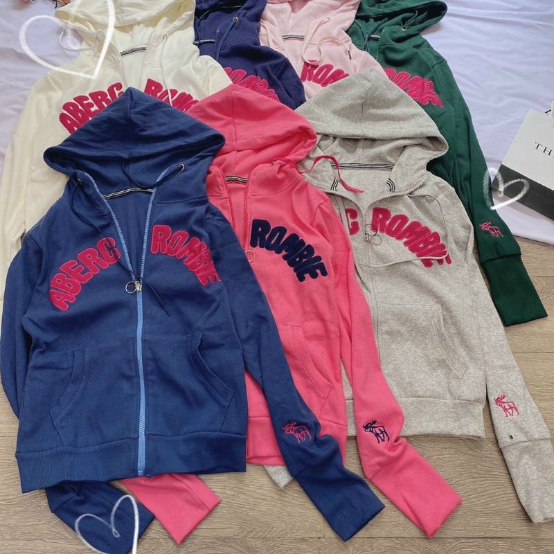 Áo khoác ABERCROMBIE chữ thêu