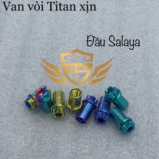 Ốc van vòi Titan Gr5 đầu salaya gắn tất cả chân van các dòng xe gắn máy