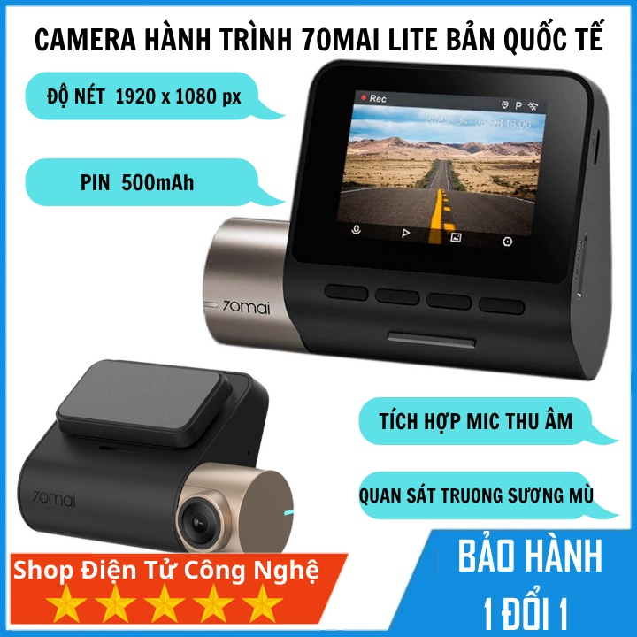 Camera hành trình ô tô Xiaomi 70Mai Lite Full HD