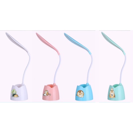 Đèn bàn Led hổ mập DBL40 cute kèm ống cắm bút ( có thể đỡ điện thoại ) hoạt hình dễ thương chonky tiger