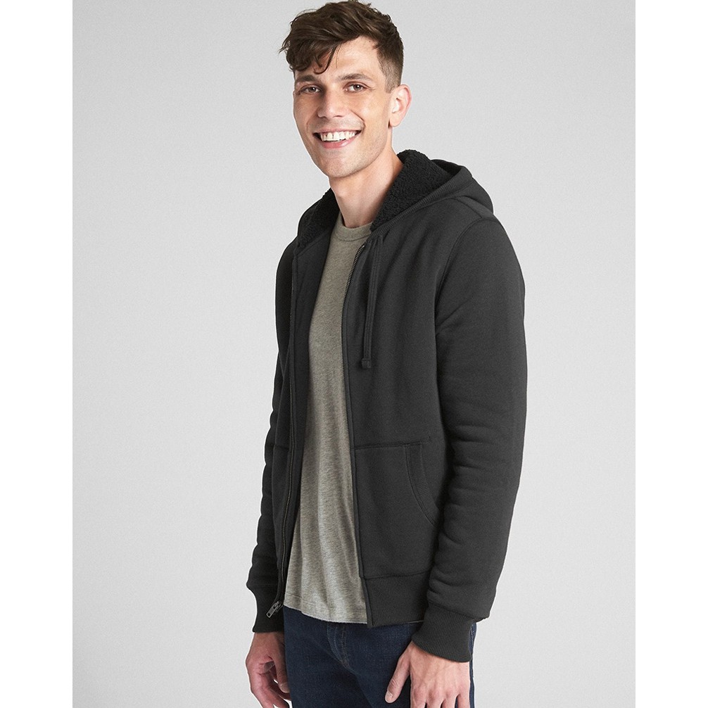 Áo khoác nam hoodie Gap lông cừu AK211 | BigBuy360 - bigbuy360.vn