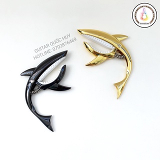 [3 màu] Capo cá mập cho đàn Guitar Acoustic & Classic