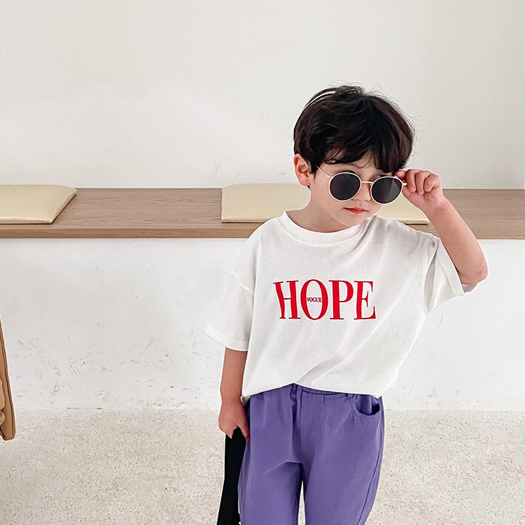 Áo Phông Hope Cho Bé Trai Bé Gái Shop Quần Áo Trẻ Em Phong Cách Hàn Quốc Moy Kids