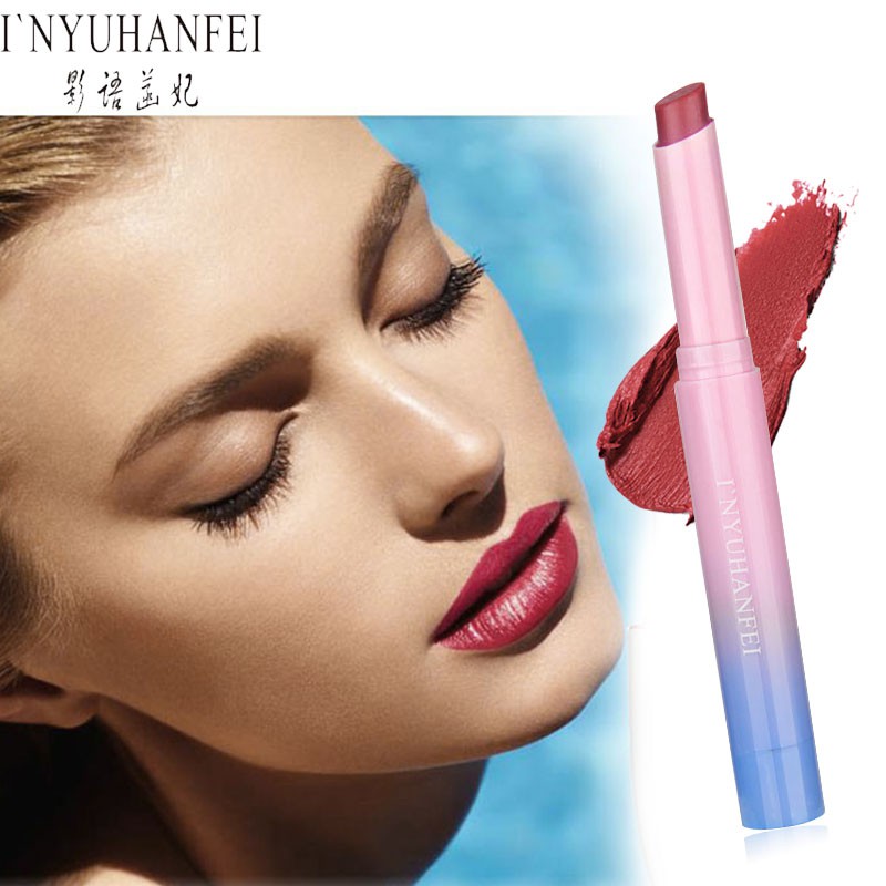 (Hàng Mới Về) Son Môi Dưỡng Ẩm Lâu Trôi Màu Sắc Thời Trang Dành Cho Nữ | BigBuy360 - bigbuy360.vn