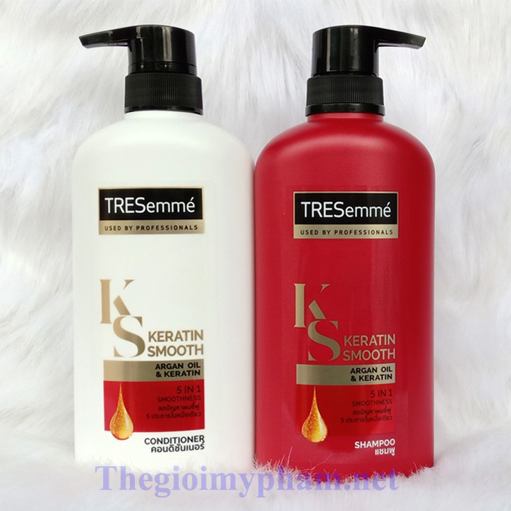 Combo Dầu Gội + Dầu Xả Tresemme Thái Lan 450g