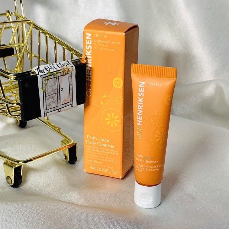 🍊 Ole Henriksen Truth Juice Daily Cleanser - Sữa rửa mặt sáng da - Minisize 7ml