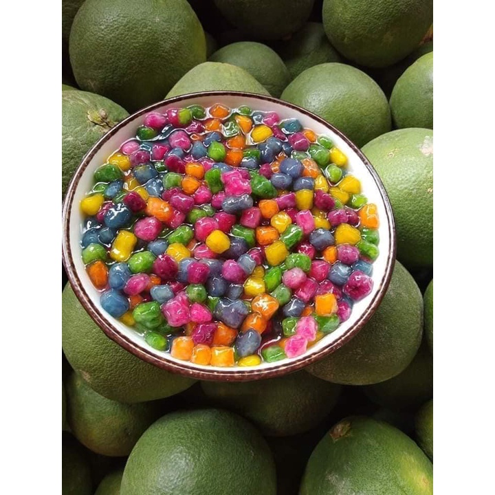 CÙI BƯỞI VIÊN NGŨ SẮC