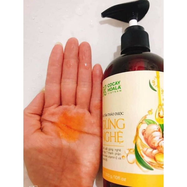 [CHÍNH HÃNG] SỮA TẮM THẢO DƯỢC GỪNG NGHỆ COCAYHOALA GIỮ ẤM, PHÒNG CẢM,  SÁNG MỊN DA | BigBuy360 - bigbuy360.vn