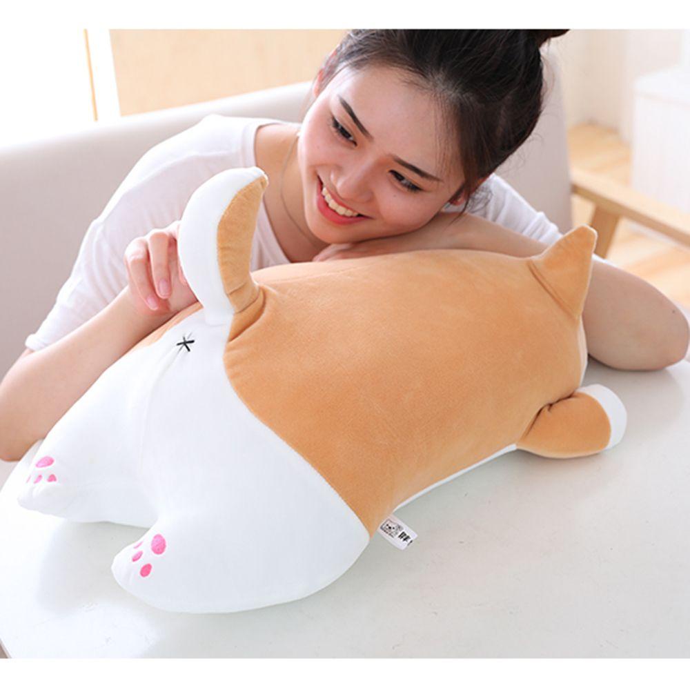 Đồ chơi nhồi bông Hình Chú Chó Shiba Inu Mềm Mại Đáng Yêu Cho Bé
