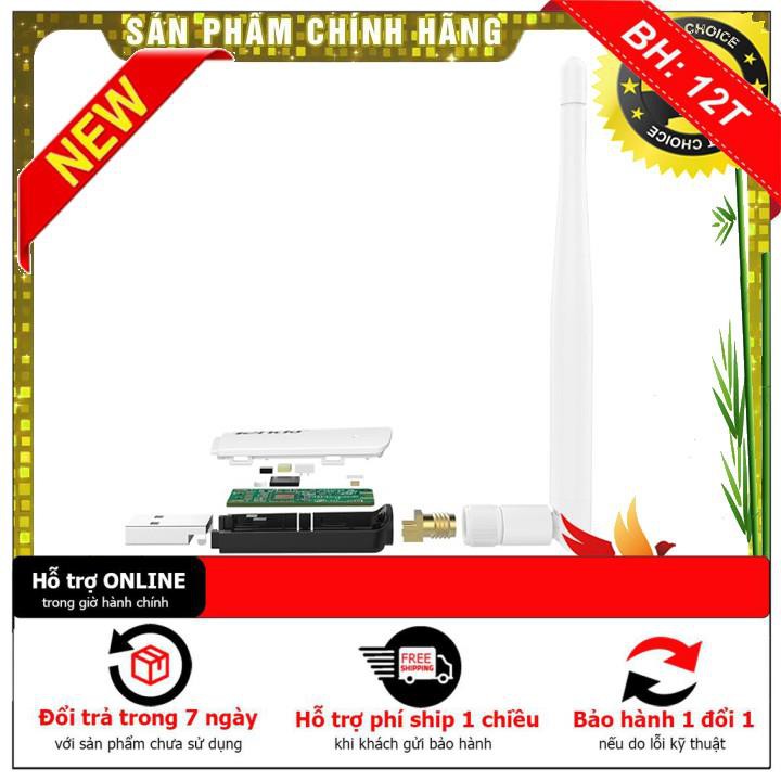 [BH12TH] USB thu Wifi Tenda U1 (Có anten rời, 300Mbps)