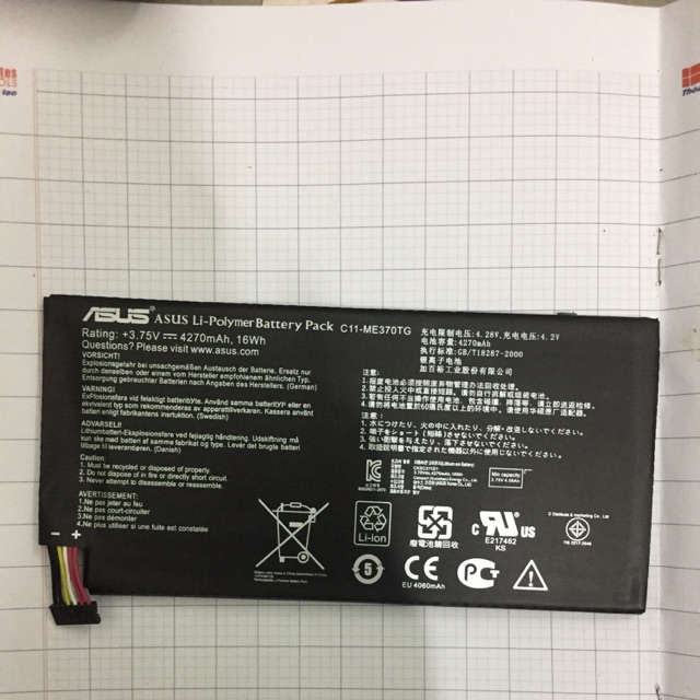 Pin asus Me370 nexus 7(C11-ME370TG) và Pin Asus Google Nexus 7 (C11-ME370T, C11ME370T) - 4270mAh.