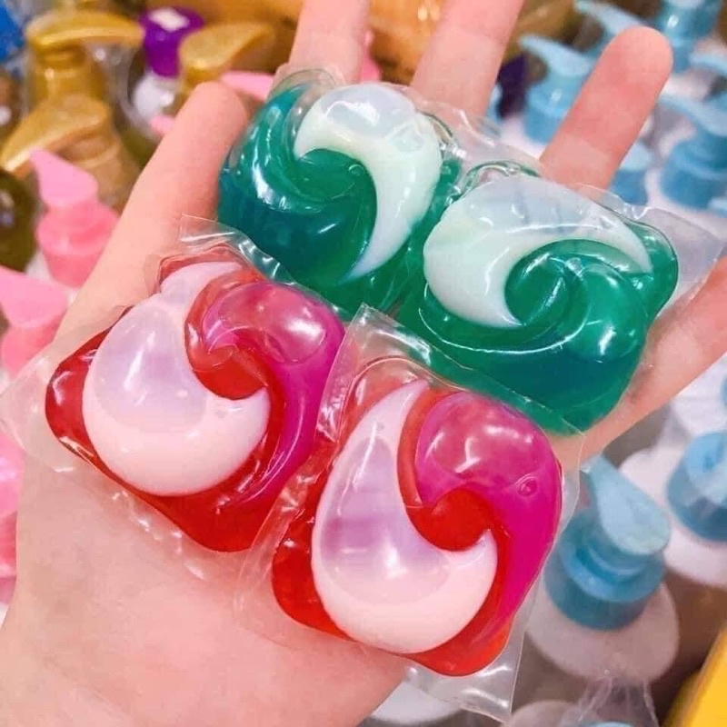 Viên Giặt Xả Gel Ball Siêu Sạch Túi 46 Viên Nội Địa Nhật Bản