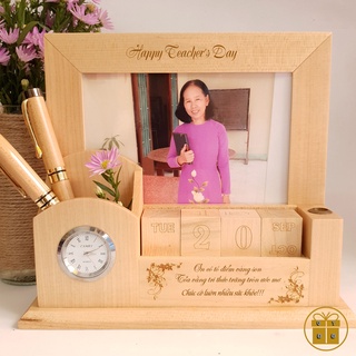 Khung Ảnh Đa Năng Khắc Hình Và Chữ Theo Yêu Cầu - Quà Tặng Tốt Nghiệp, Món Quà Tri Ân Thầy Cô