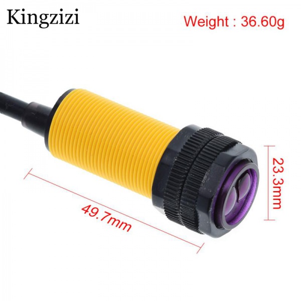 Rô Bốt Thông Minh E18-D80NK Cảm Biến Quang Điện 3-80cm Dành Cho Xe Hơi
