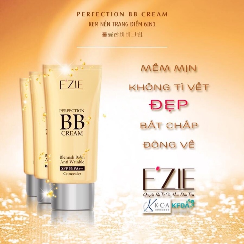 BB EZIE KEM NỀN EZIE TRANG ĐIỂM 6in1 - CAM KẾT CHÍNH HÃNG