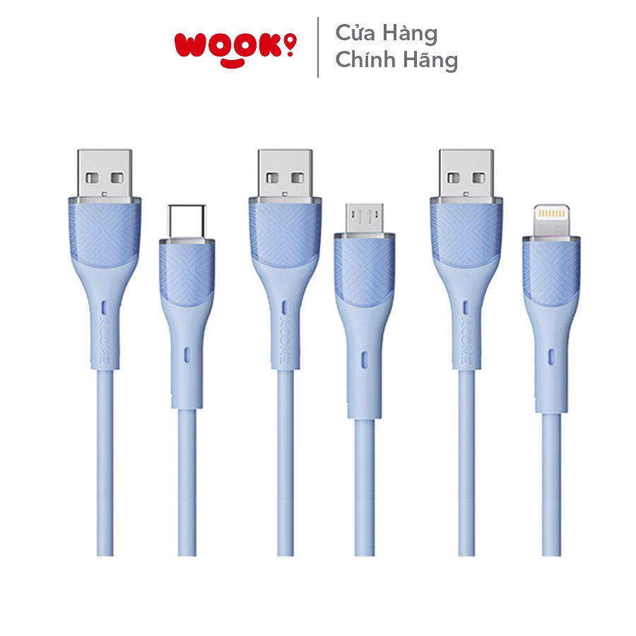Cáp Sạc Nhanh ACOME AGL100/AGM100/AGC100 Chất Liệu TPE - Dài 100cm