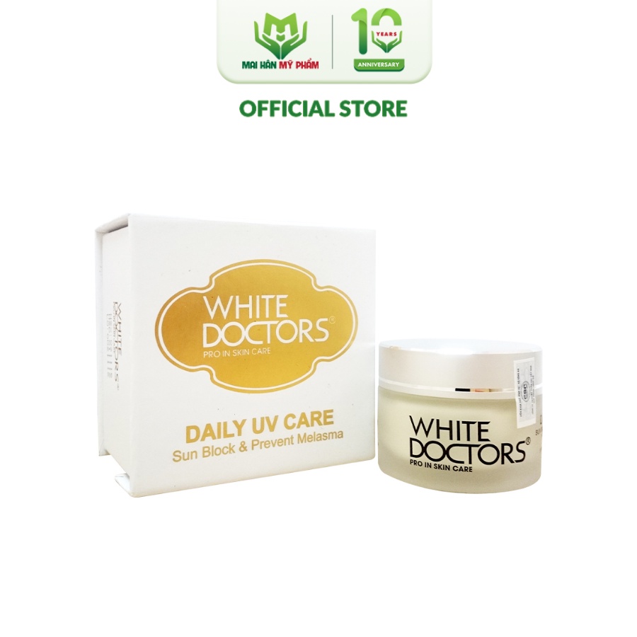 Kem chống nắng ngừa nám White Doctors Daily UV Care 40g - Mỹ Phẩm Mai Hân