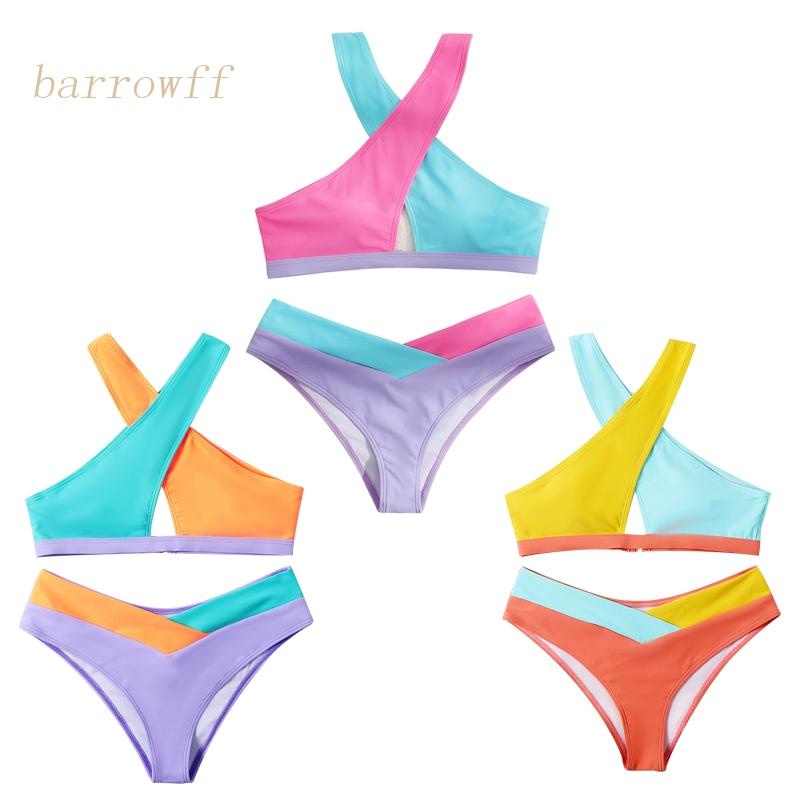 Brroa Bikini 2 Mảnh Có Đệm Nâng Ngực Gợi Cảm Cho Nữ