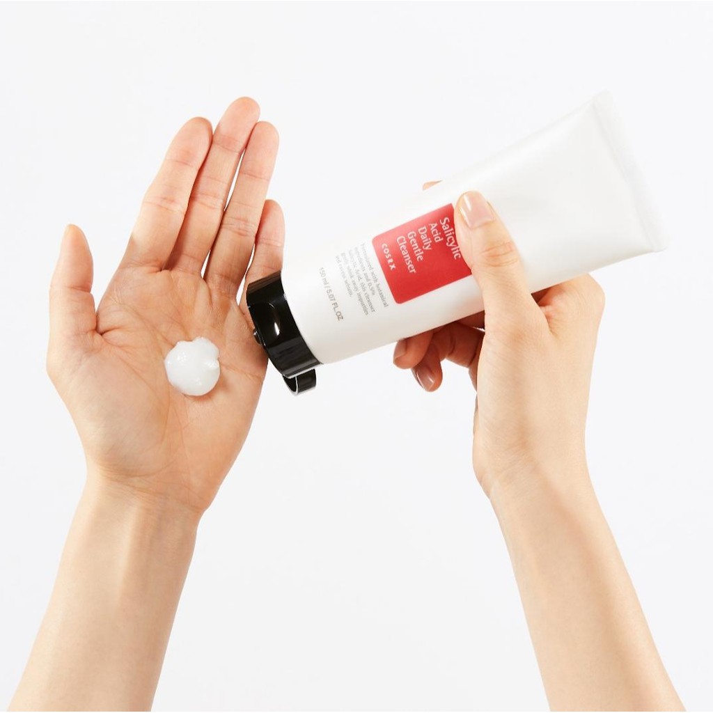 [Size 150ml] Sữa Rửa Mặt Cho Da Dầu, Mụn, Nhạy Cảm Cosrx Salicylic Acid Daily Gentle Cleanser 150ml