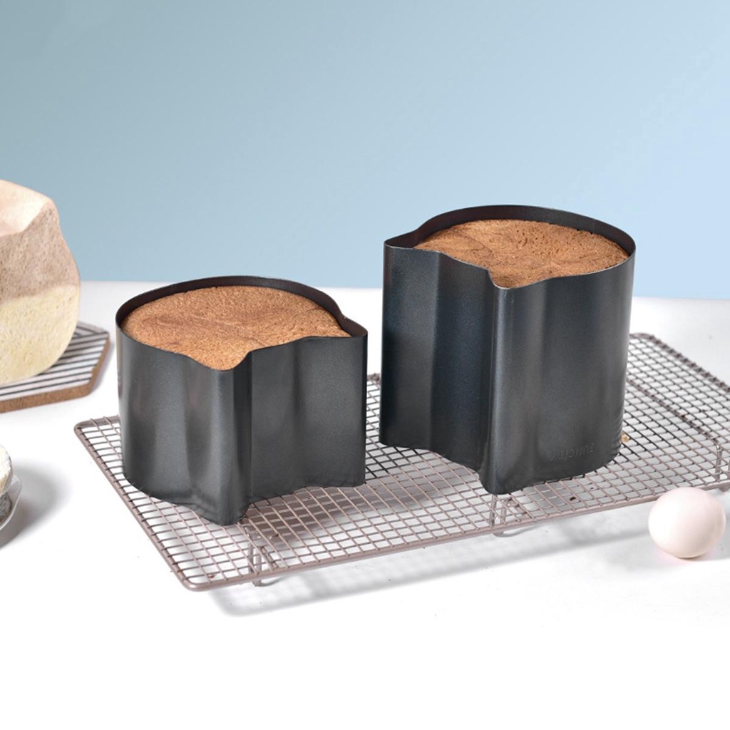 Khuôn Làm Bánh Mì Bằng Thép Không Gỉ Hình Mèo Chống Dính Tiện Dụng Cho Nhà Bếp