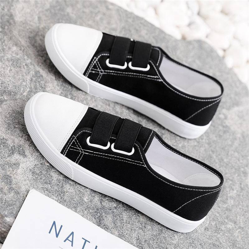 Giày Thể Thao Canvas Phong Cách Hàn Quốc Cho Nữ