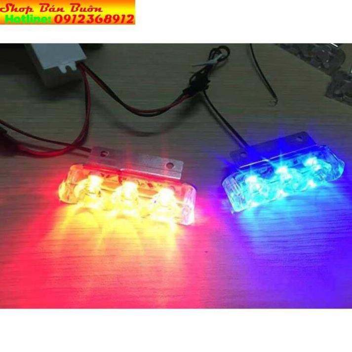 🌴🌴🌴 Đèn led police chớp cảnh sát màu xanh đỏ giá 2 chiếc loại 1