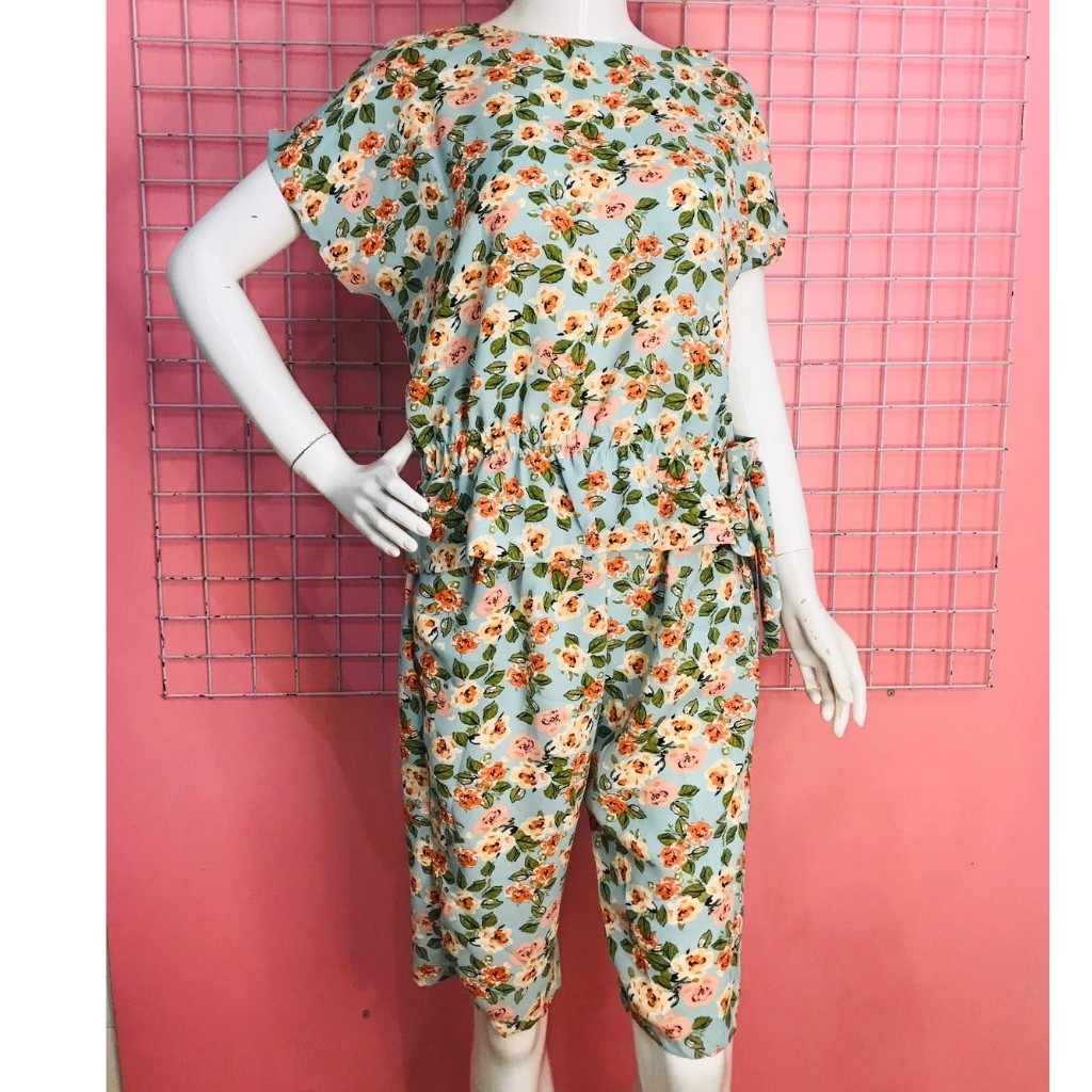 Đồ Bộ Nữ B08 VNXK Chất Lanh Lụa Lửng Kiểu Eo Thắt Nơ Xinh Xắn (ẢNH SHOP TỰ CHỤP) | BigBuy360 - bigbuy360.vn