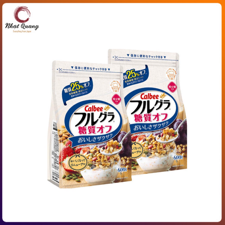 Ngũ cốc Calbee màu trắng 600g