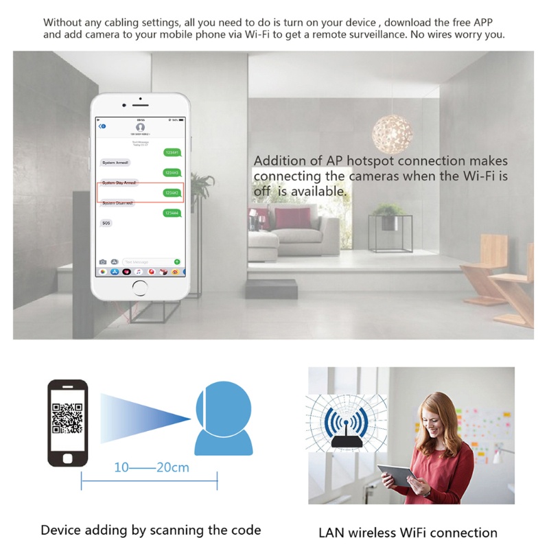 Máy Quay An Ninh zzz Không Dây Giám Sát Trẻ Em CCTV