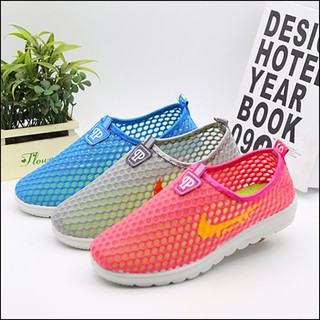 Giày slip-on lưới thoáng khí êm chân g077