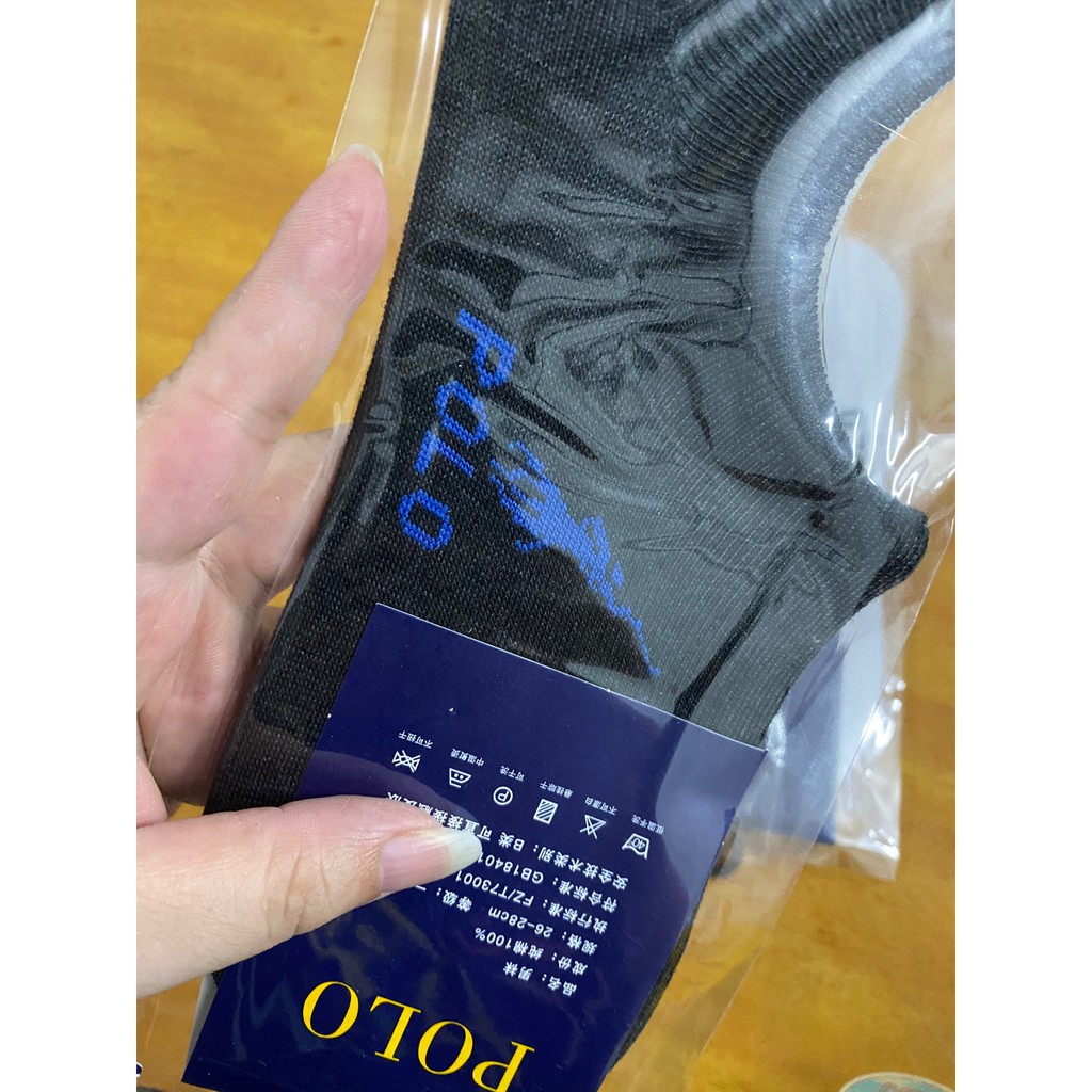 Combo tất lười polo xuất xịn