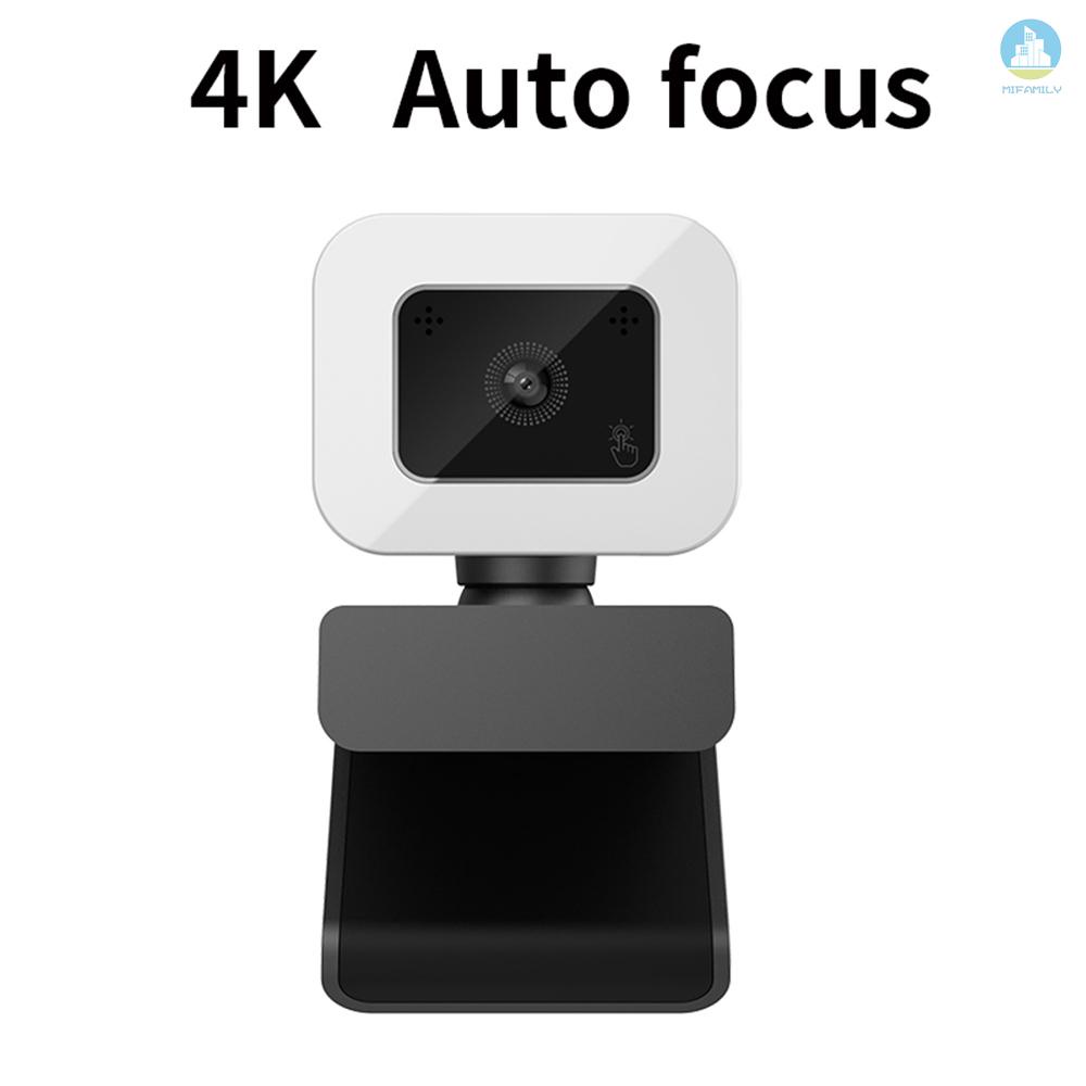Mới Webcam Usb 4k Không Cần Trình Điều Khiển Có Đèn Led Giảm Tiếng Ồn Kèm Micro Tiện Dụng | BigBuy360 - bigbuy360.vn