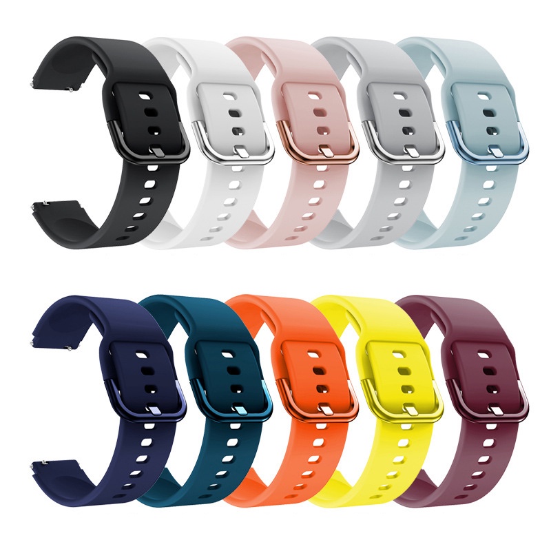 Dây Đeo Silicon Mềm Thay Thế Cho Đồng Hồ Garmin Venu 2 Plus 2S / Vivoactive 4S/ 4