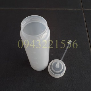 BÌNH NHỰA ĐỰNG NƯỚC SỐT 500ML