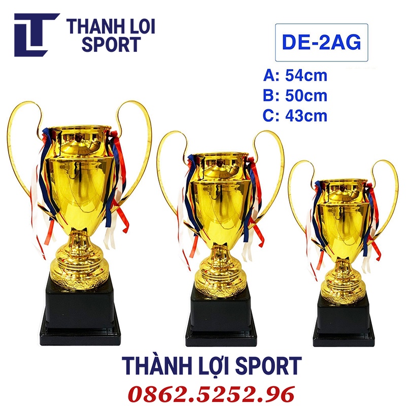 Cúp thể thao,Cup lưu niệm MS : DE-2AG Kim loại cao cấp