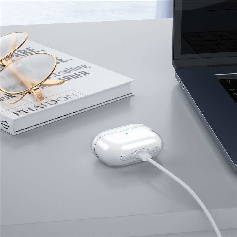 Vỏ Bảo Vệ Hộp Sạc Tai Nghe Airpods Pro 2 Airpods Pro 2 2022 Bằng TPU Mềm Trong Suốt Chống Sốc