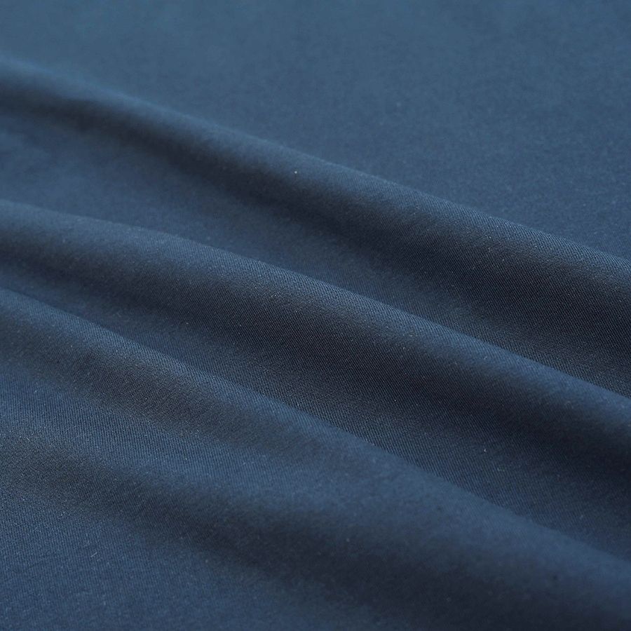 Áo thun trơn nam cổ tròn cao cấp 100% cotton PERFECTMEN màu xanh đen vải xuất xịn co giãn dày dặn form regular fit