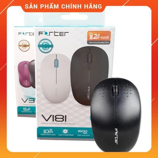 CHUỘT KHÔNG DÂY FORTER V181 Tặng 1 Pin chuột chính hãng sử dụng 1 năm