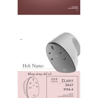 BÀN ỦI / BÀN LÀ HƠI NANO STEAM FLEXWARM