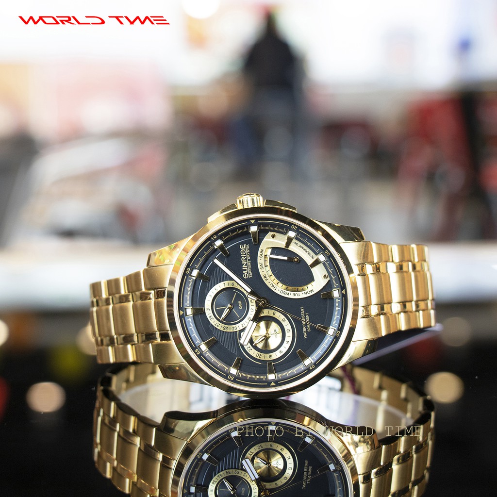 Đồng Hồ Nam Dây Thép Sunrise 1136SA, Full Box, Bảo Hành 3 Năm, Sapphire Chống Xước, Chống Nước | BigBuy360 - bigbuy360.vn