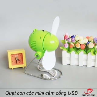 Quạt con cóc mini cắm cổng USB