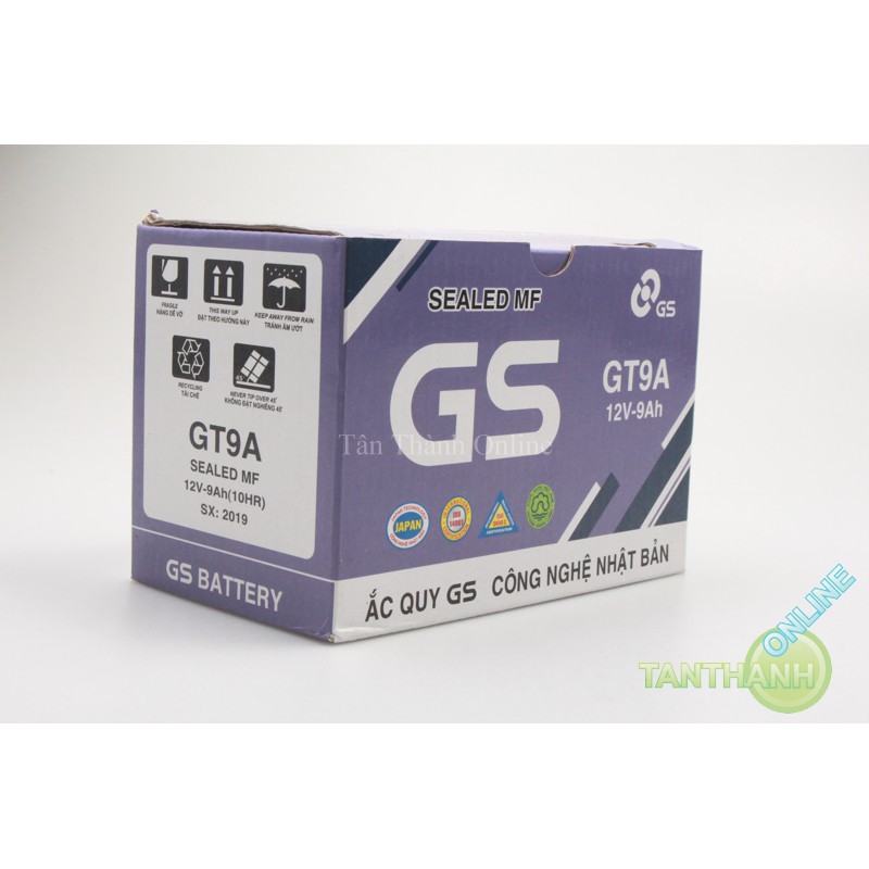 Ắc quy khô 12V - 9Ah GT9A GS VN