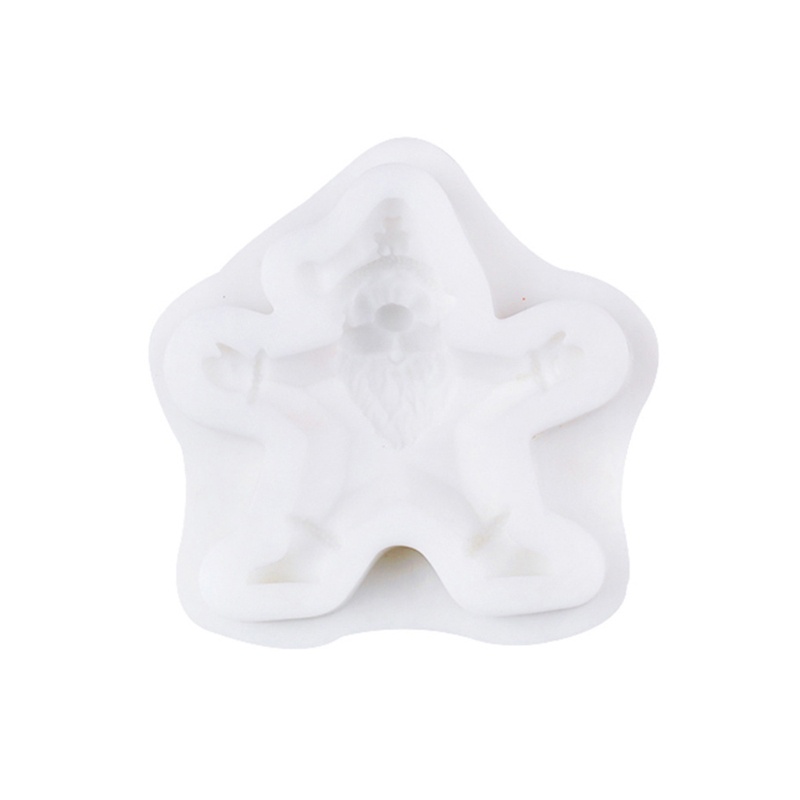 Khuôn Silicone Làm Bánh &amp; Socola Hình Ông Già Noel