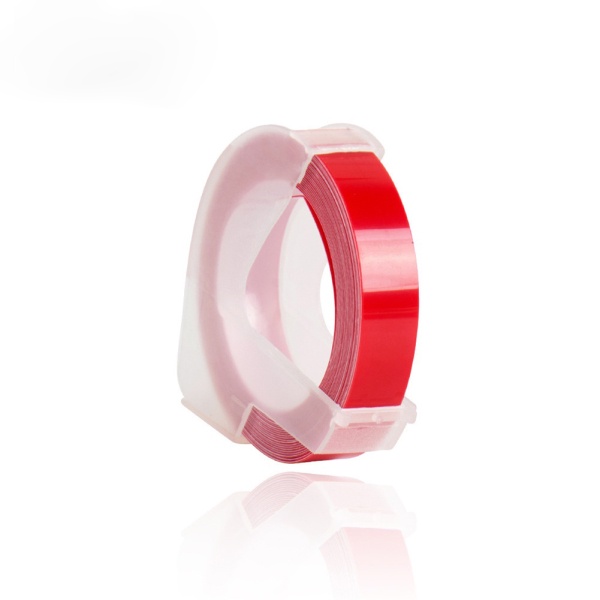 Băng Keo 9mm Dập Nổi 3D Cho Máy In DYMO1610 Motex1540