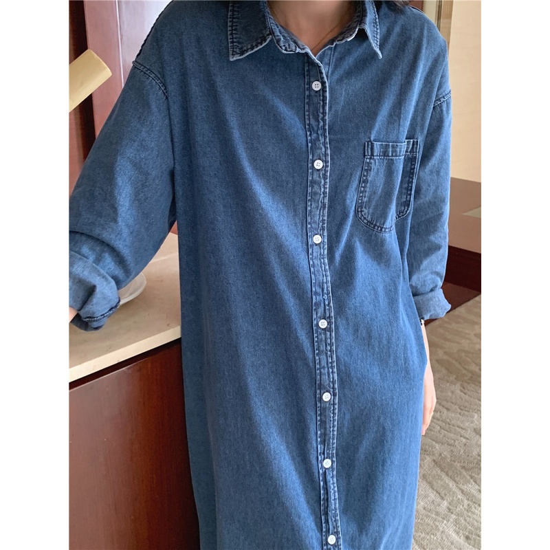 Đầm Denim DáNg DàI 49673